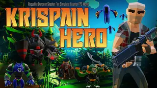 Krispain Hero:Roguelite Dungeon Shooter Fire Simulator Counter FPS World