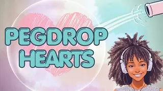 Pegdrop Hearts