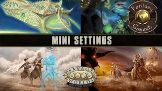 Fantasy Grounds - Savage Worlds Adventure Edition: MiniSettings (SWADE)