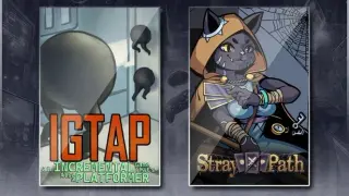 IGTAP: an Incremental Game That's Also a Platformer & Stray Path