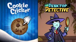 Cookie Clicker x Desktop Detective Launch