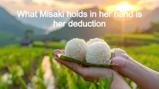 What Misaki holds in her hand is her deduction - Switch