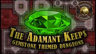 Fantasy Grounds - Paths to Adventure: The Adamant Keeps (Map Pack)