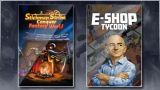 Stickman Strikes: Conquer Fantasy World & E-Shop Tycoon