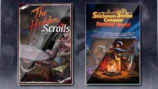 The Hidden Scrolls & Stickman Strikes: Conquer Fantasy World