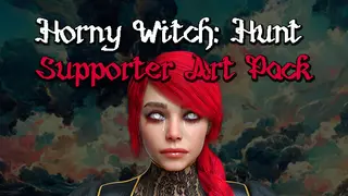 Horny Witch: Hunt - Supporter Art Pack