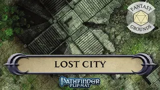 Fantasy Grounds - Pathfinder RPG - Pathfinder Flip-Mat - Lost City