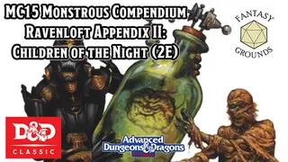 Fantasy Grounds - MC15 Monstrous Compendium Ravenloft Appendix II: Children of the Night (2E)