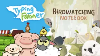 Birdwatching Notebook x Typing Farmer