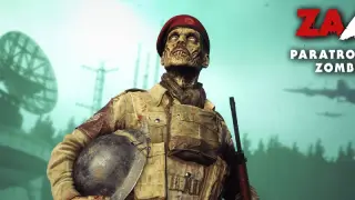 Paratrooper Zombie Character