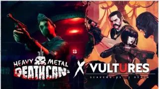 Heavy Metal Death Can x Vultures