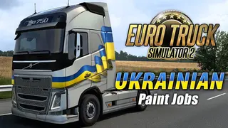 Euro Truck Simulator 2 - Ukrainian Paint Jobs Pack