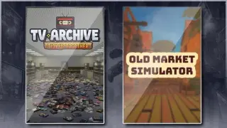TV Archive: Tidy Up Together & Old Market Simulator