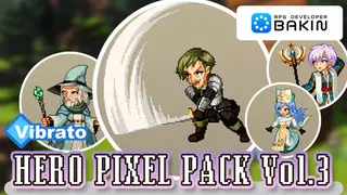 RPG Developer Bakin Vibrato HERO PIXEL PACK Vol.3