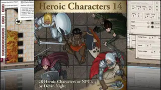 Fantasy Grounds - Heroic Characters 14 (Token Pack)