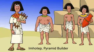 Imhotep, Pyramid Builder