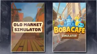 Boba Cafe Simulator & Old Market Simulator