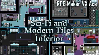RPG Maker VX Ace - Sci-Fi and Modern Tileset - Interior