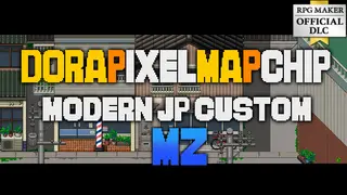 RPG Maker MZ - DorapixelMapChips - Modern JP Custom