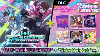 "GROOVE COASTER FUTURE PERFORMERS" + "VTuber Music Pack" Set - Switch