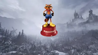Mr. Raccoon Weapon Charm - Xbox One & Series