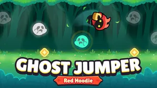 Ghost Jumper : Red Hoodie
