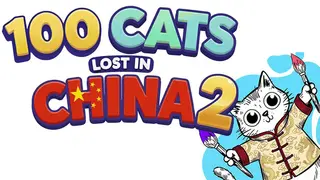 100 Cats Lost in China 2 Find & Color