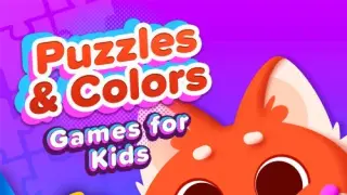 Puzzles & Colors Games for Kids Toddler Coloring Book Draw Paint - Switch