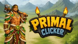 Primal Clicker: Build, Hunt, Explore