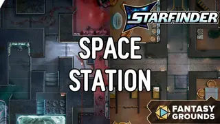 Fantasy Grounds - Starfinder 2 RPG - Flip-Mat: Space Station