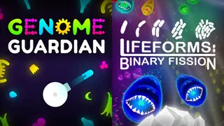 Microscopic Roguelikes: 🧬 Genome Guardian × Lifeforms: Binary Fission 🦠