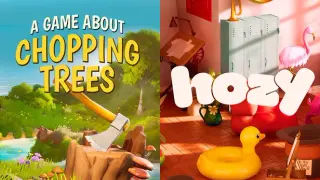 A Game About Chopping Trees x Hozy