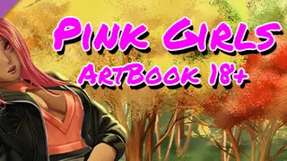 Pink Girls - Artbook 18+