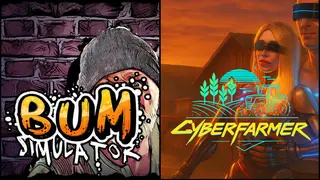Cyber Farmer with a Bum