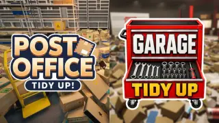 Post Office: Tidy Up! X Garage: Tidy Up!