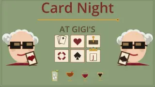Card Night at Gigi's