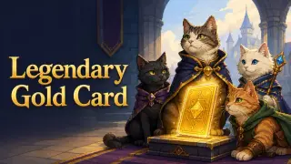 Legendary Gold Card