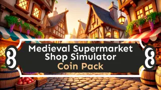 Medieval Supermarket Shop Simulator Coin Pack - Switch