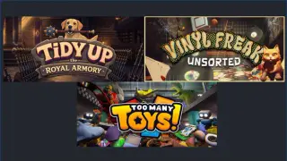 Toys, Vinyl and Weapons Tidy UP