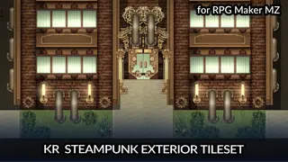 RPG Maker MZ - KR Steampunk Exterior Tileset