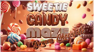 Sweetie Candy Maze: Brown Chocolate