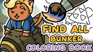 FIND ALL: Bunker - Coloring Book