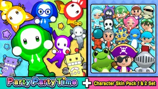 Party Party Time + Character Skin Pack 1 & 2 Set - Switch