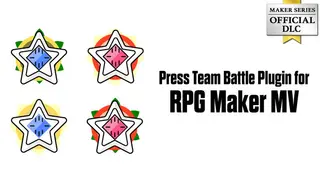 RPG Maker MV - Press Team Battle System Plugin