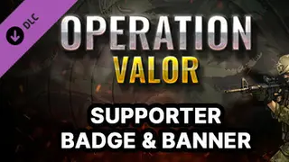 Operation Valor - Supporter Banner and Badge