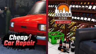 Cheap Car Repair x Liquor Store Simulator