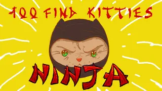 100 Find Kitties: Ninja