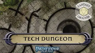Fantasy Grounds - Pathfinder RPG - Pathfinder Flip-Mat - Tech Dungeon