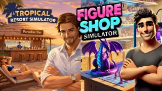 Tropical Resort Simulator x Figure Shop Simulator