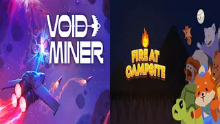 Void Miner X Fire at The Campsite
